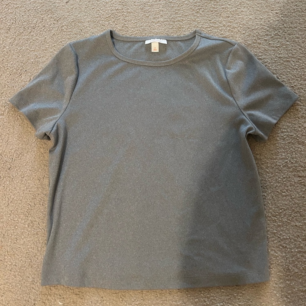 Colsie Comfy Casual Gray Tee Shirt